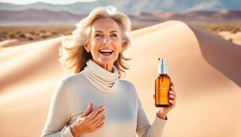 argan oil benefits for aging skin