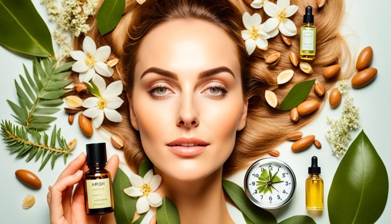 how long to leave argan oil on face