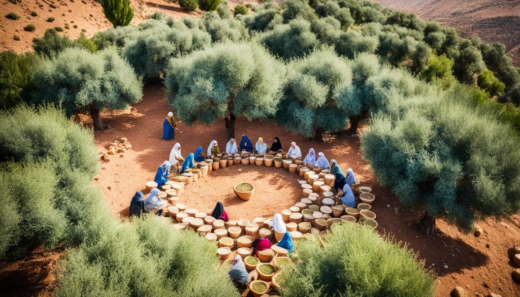 sustainable argan oil harvesting