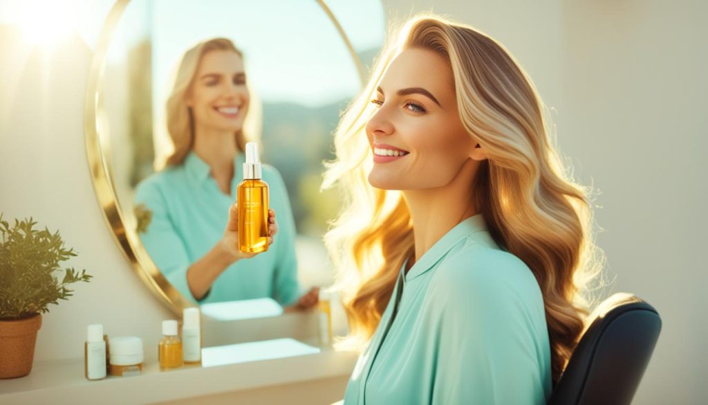 when to apply argan oil to hair